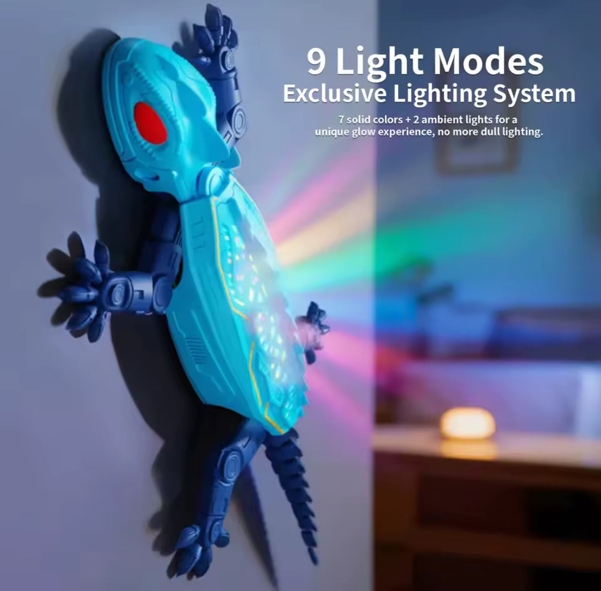 🦎 GeckoRush™ | The Remote-Controlled Gecko That Defies Gravity