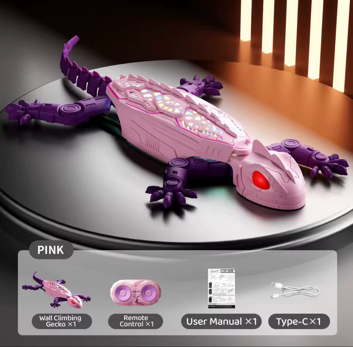 🦎 GeckoRush™ | The Remote-Controlled Gecko That Defies Gravity